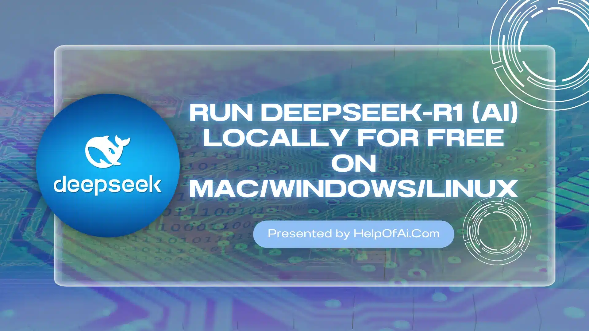 Run DeepSeek-R1 (AI) Locally for Free on Mac/Windows/Linux